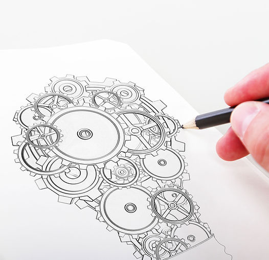 Cogs and a Pencil