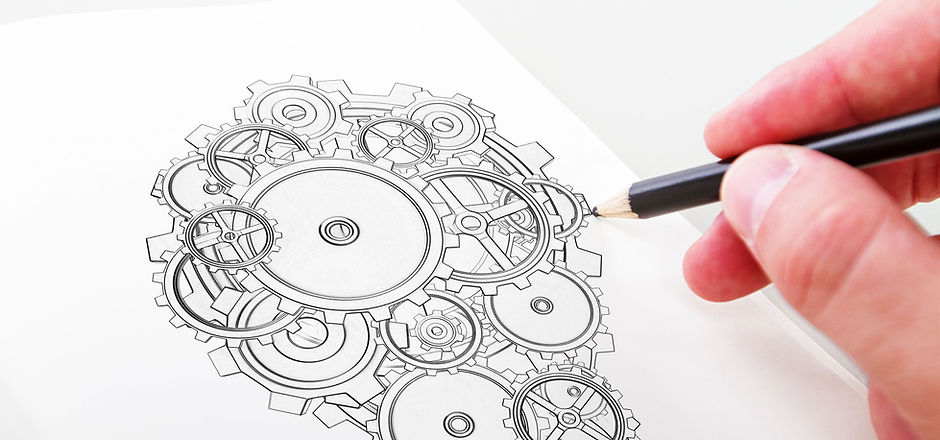 Cogs and a Pencil