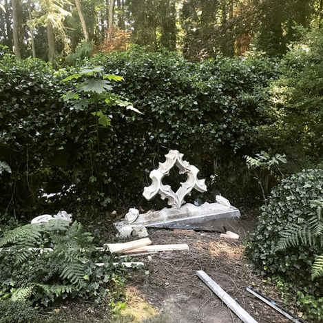 Heritage masonry restoration of limestone architectural features in Victoria, BC by Stone & Trowel Heritage Restoration