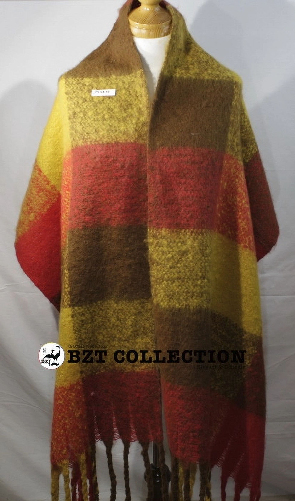 Thumbnail: Winter Women Warm Scarf Long Shawl Large Scarves Cold Weather Thick Blank - PL54