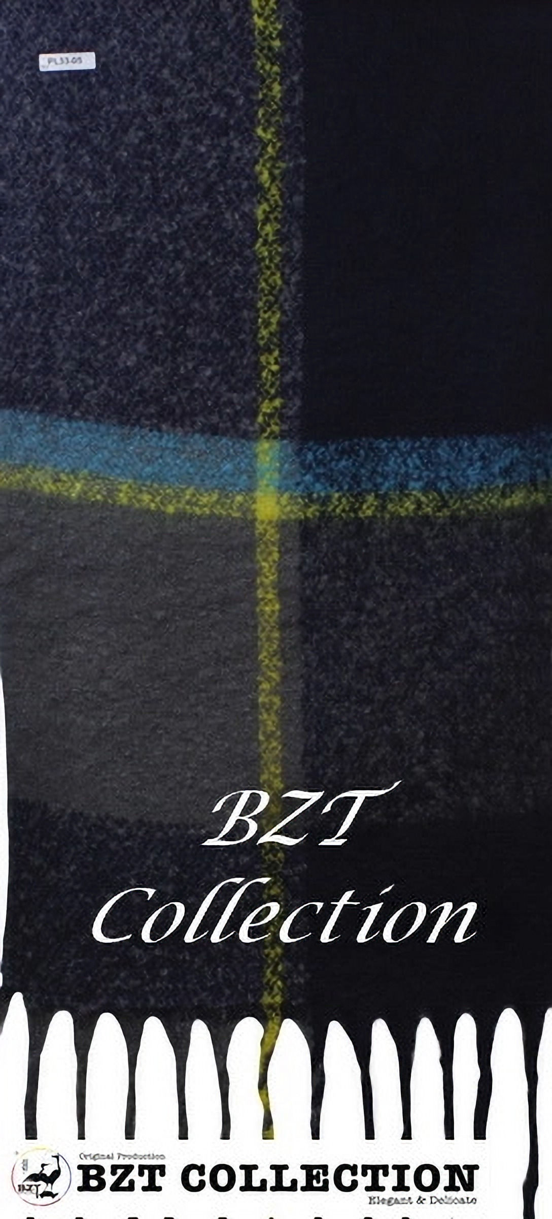 Warm Blanket Long Tassel Thick Plaid Foulard - PL33