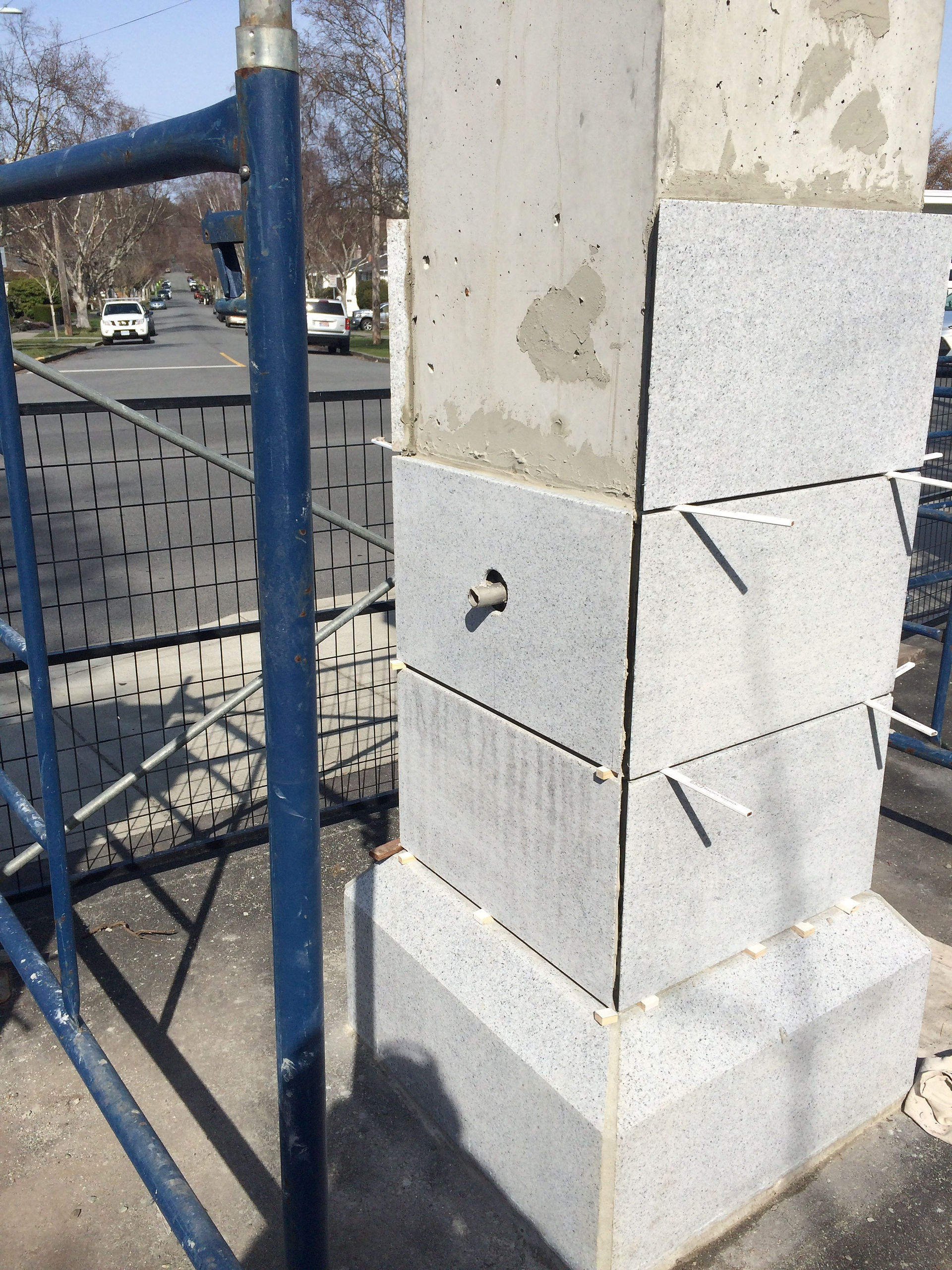 Ross Bay Cemetery Memorial entrance built by Lennox Masonry in Victoria BC