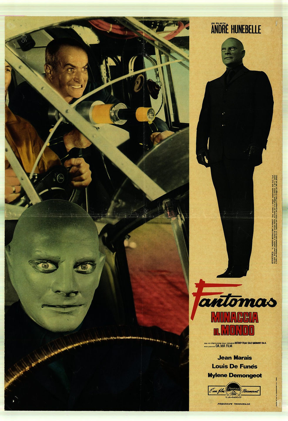 Fantômas film starring Jean Marais