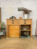 Buffet ancien porte coulissantes