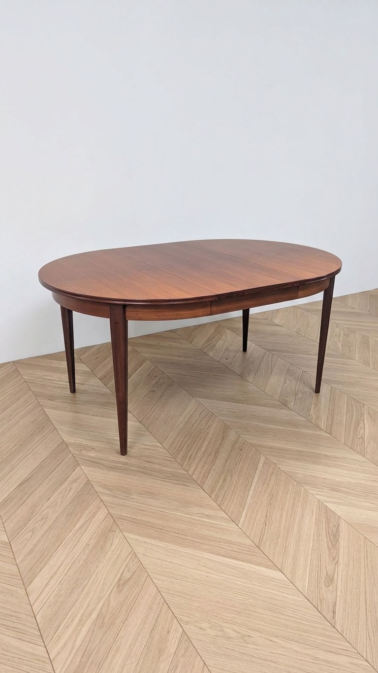 Miniature : Table vintage design scandinave - Détails