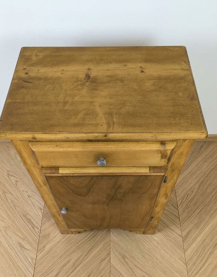 Thumbnail: Buffet/confiturier vintage en bois vue du haut