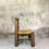 Thumbnail: chaise vintage en bois et paille