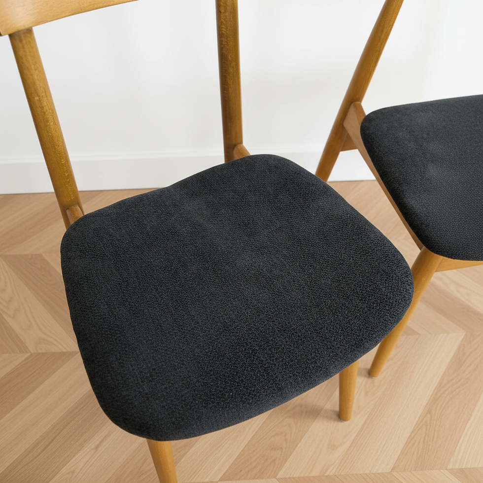 Miniature : Paire de chaises scandinaves vintage
