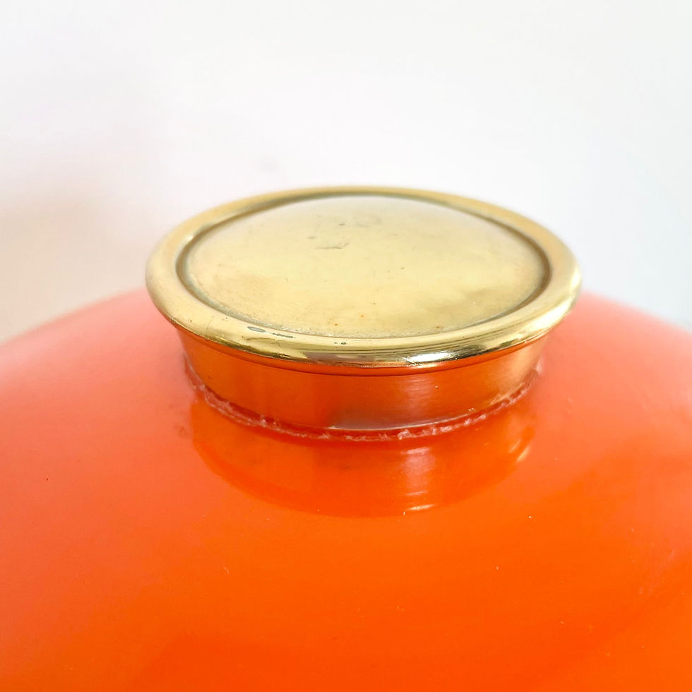 Thumbnail: Seau à glaçon vintage orange