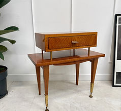 Table de chevet vintage