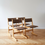 Miniature : 4 chaises vintage en bois par Farstrup