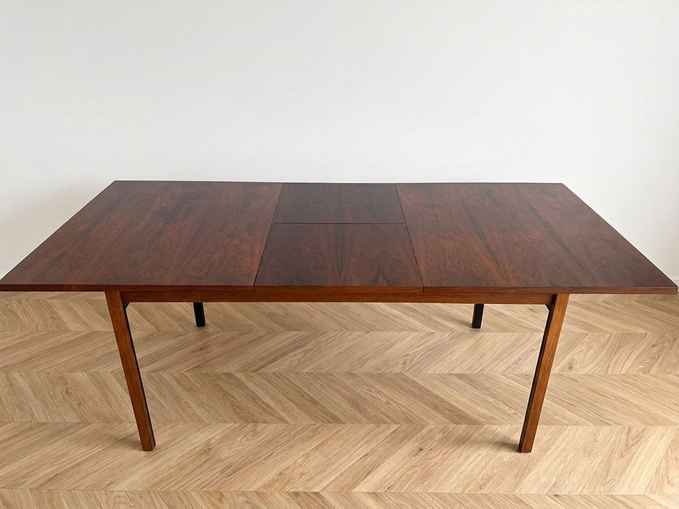 Miniature : Table en palissandre par André Monpoix -
