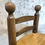 Thumbnail: chaise vintage en bois et paille