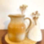 Pichet en grès ancien