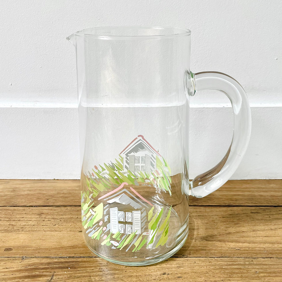 Thumbnail: Complete vintage orangeade set