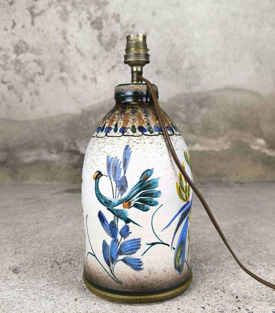Miniature : Ancienne Lampe céramique Robert Mahéo