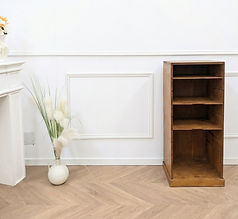 Petit meuble de rangement en bois - 3 étagères