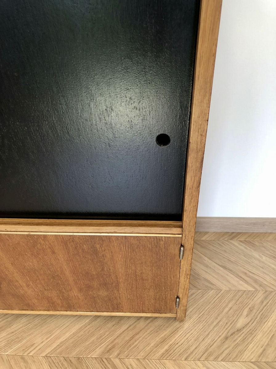 Miniature : Buffet compas blanc et noir