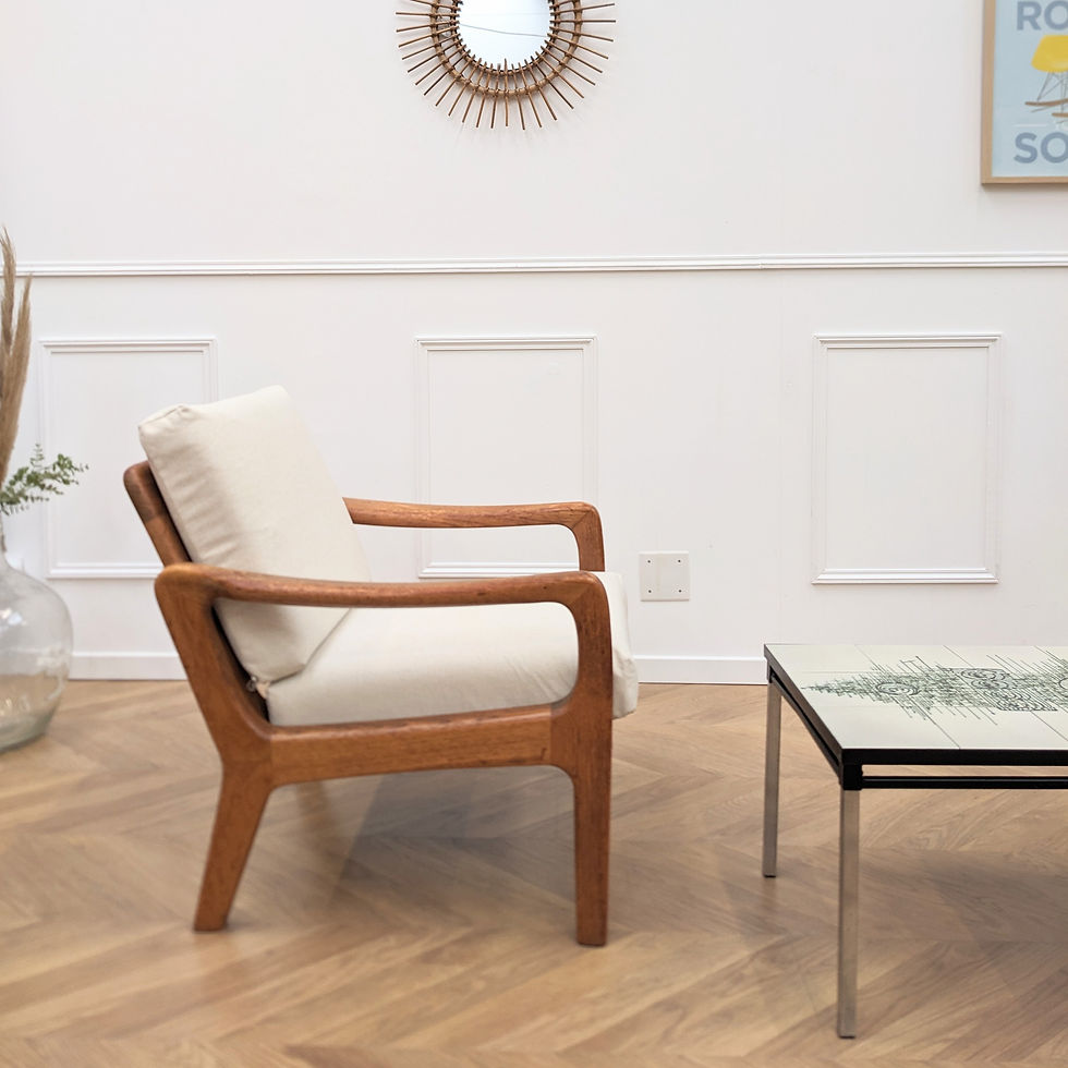 Miniature : Fauteuil en teck