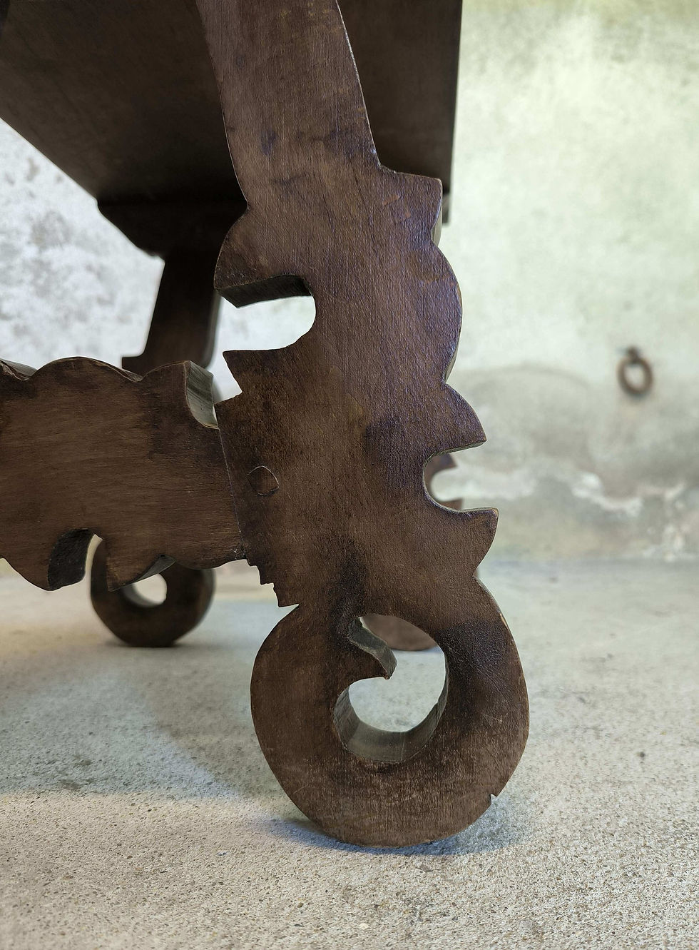 Bout de canapé en chêne massif