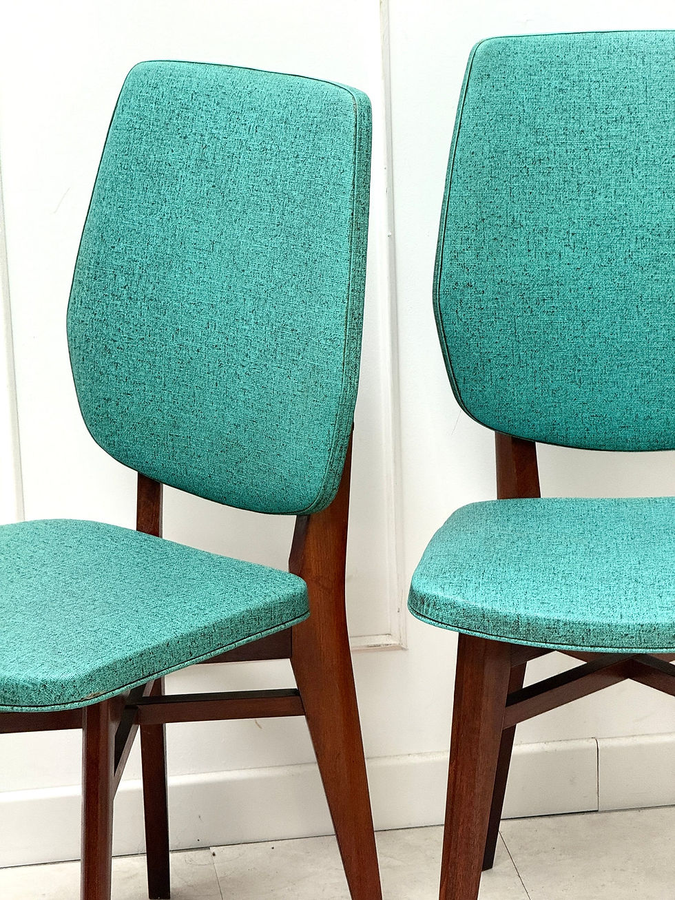 5 chaise ancienne verte