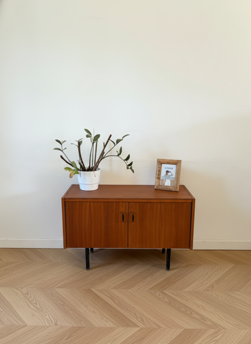 Meuble tv / petite enfilade basse vintage