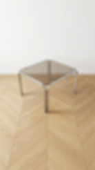 Table basse vintage Space Age - Détails