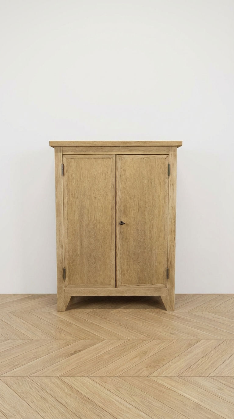 Thumbnail: Small vintage 2-door sideboard