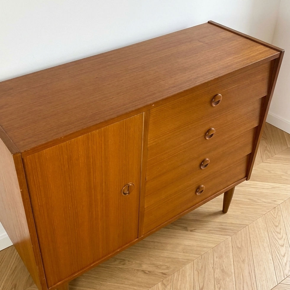 Miniature : Enfilade scandinave vintage en teck – années 60