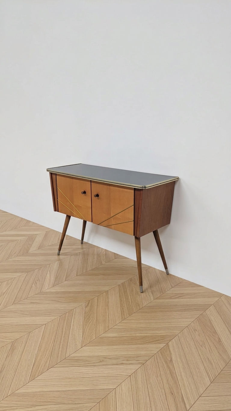 Miniature : Meuble console vintage - Vue côté droit