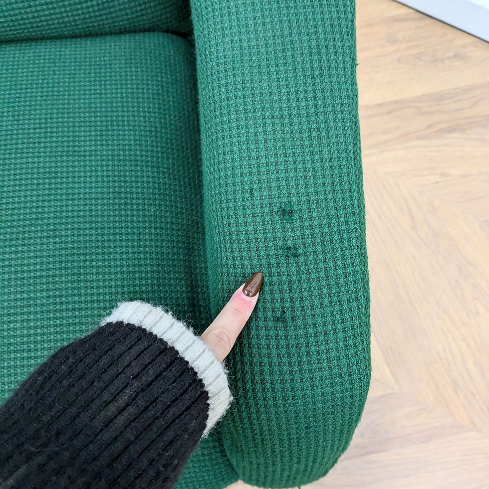 Miniature : Fauteuil moderniste vert
