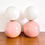 Miniature : Lampes boules rose