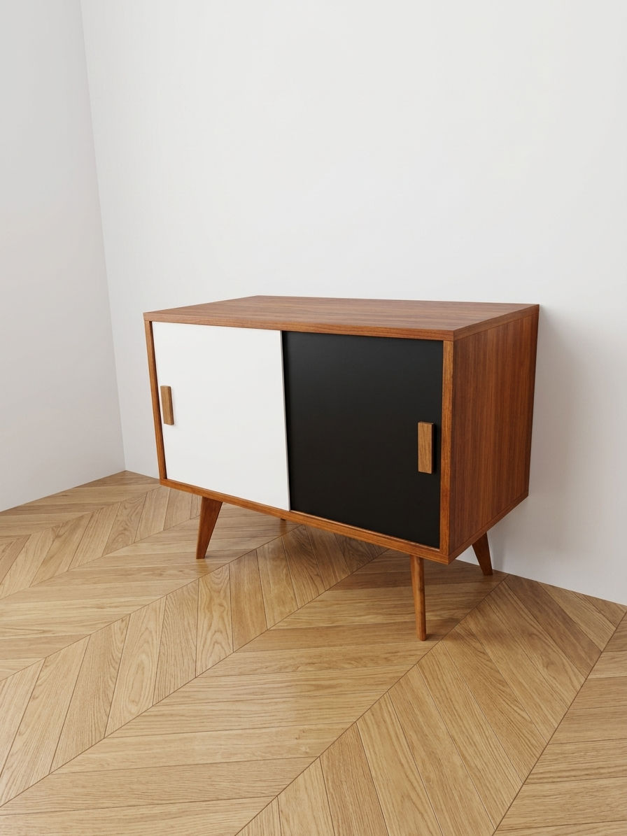 Miniature : Meuble hi-fi compas