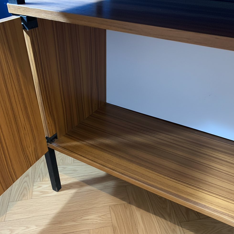 Thumbnail: Etagère scandinave vintage modulable, années 60