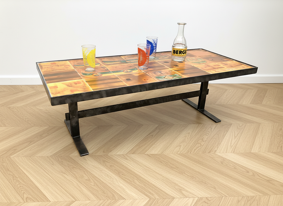 Miniature : Table basse céramique