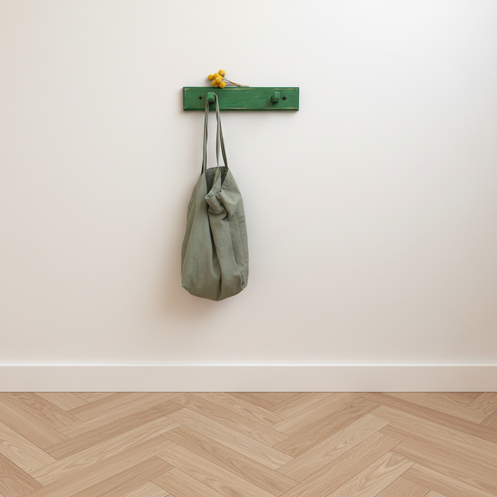 Miniature : Patère ancienne patinée