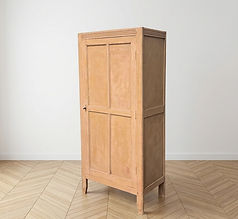 Petite armoire parisienne vintage 1 porte, années 60
