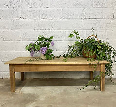 Table basse style ferme rustique