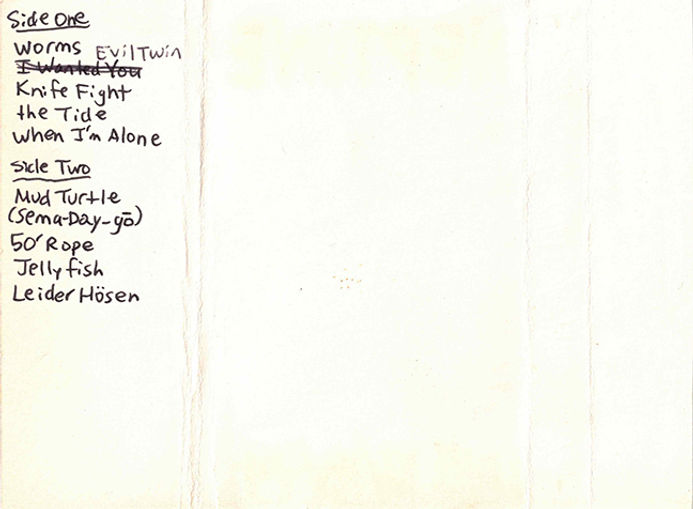Neptune - Live at The Ugly House inside cover