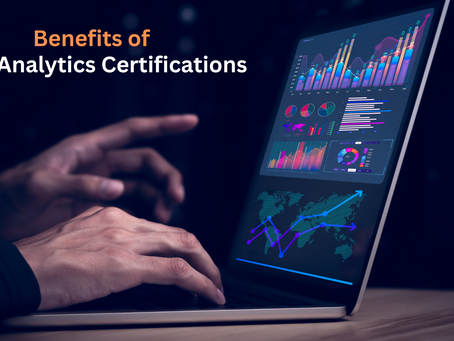 Benefits of Data Analytics Certifications