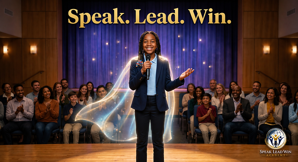 The Invisible Cape: Unlocking Your Child's Public Speaking Superpower (Part 1 of 3)