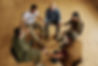 Men sharing their experiences in a Wholistic Brotherhood Men's Circle