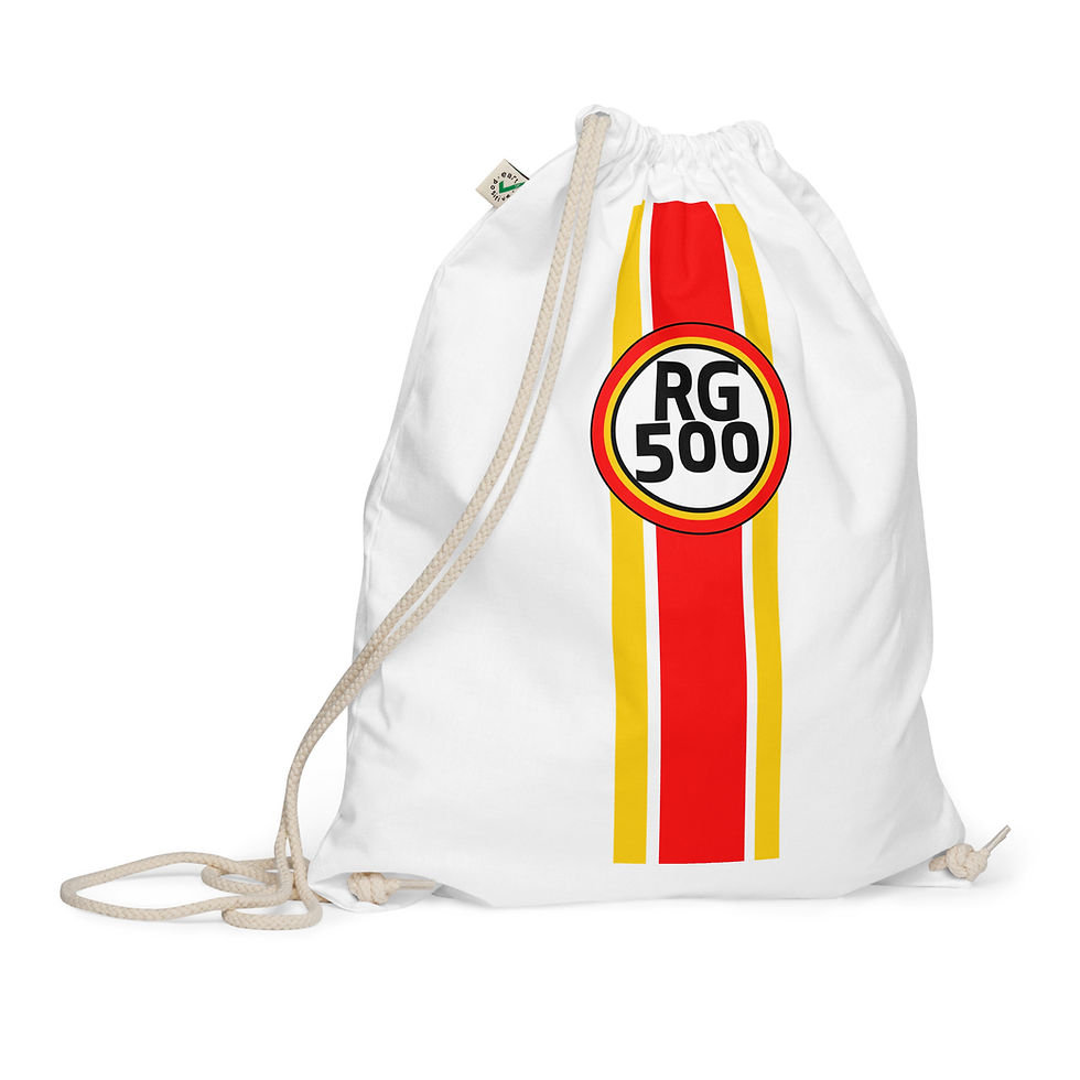 Miniatura: Organic cotton drawstring bag RG2