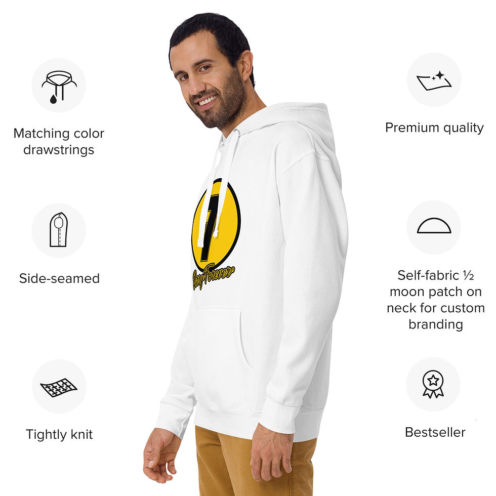 Miniatura: Unisex Hoodie Barry 7