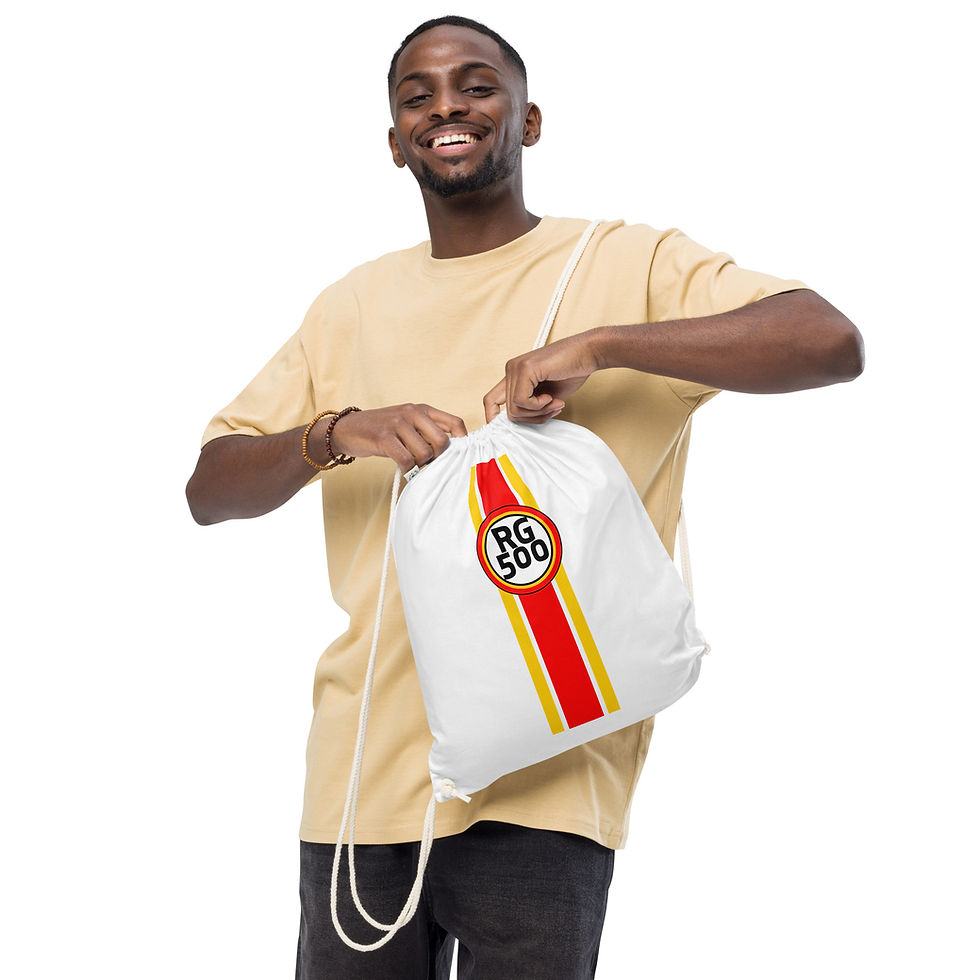 Miniatura: Organic cotton drawstring bag RG2