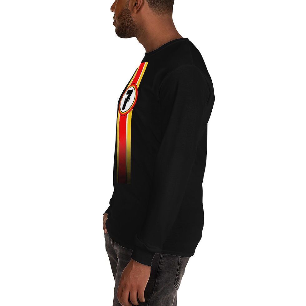 Miniatura: Long Sleeve Shirt Man Seven2-1 BK