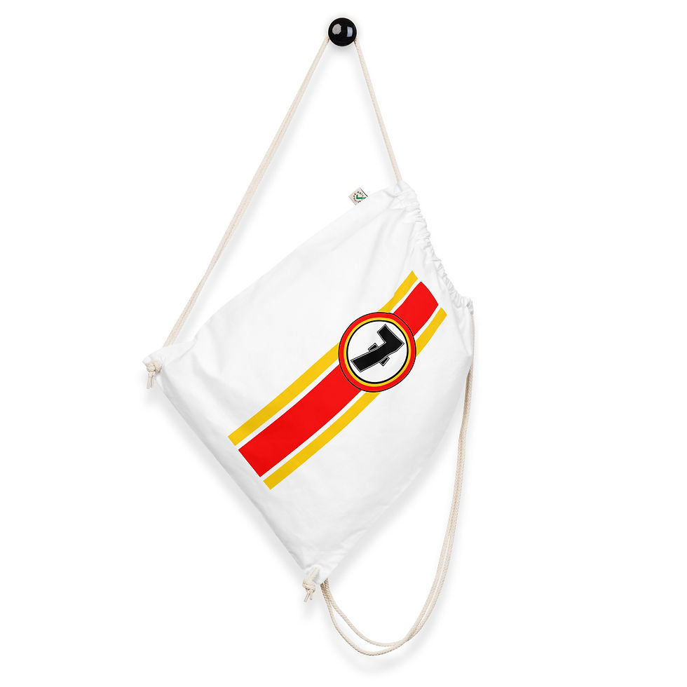Miniatura: Organic cotton drawstring bag Seven2