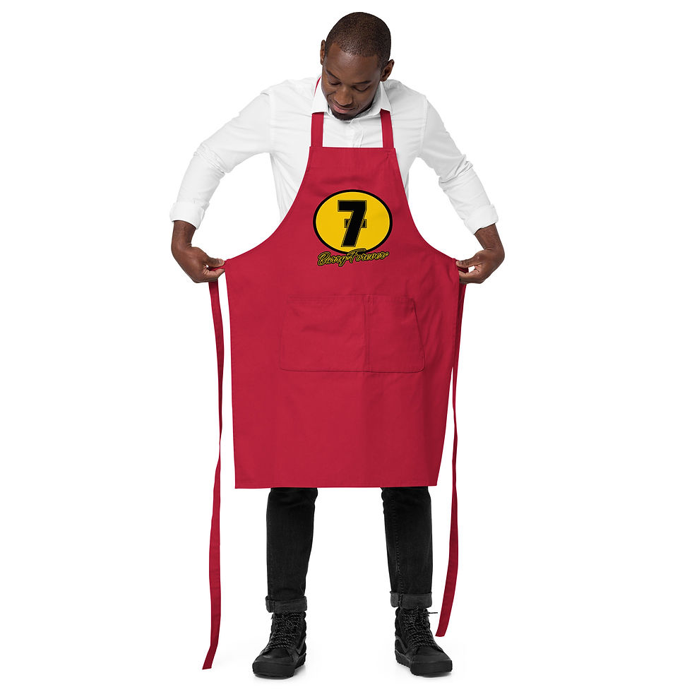 Miniatura: Organic cotton apron Barry 7