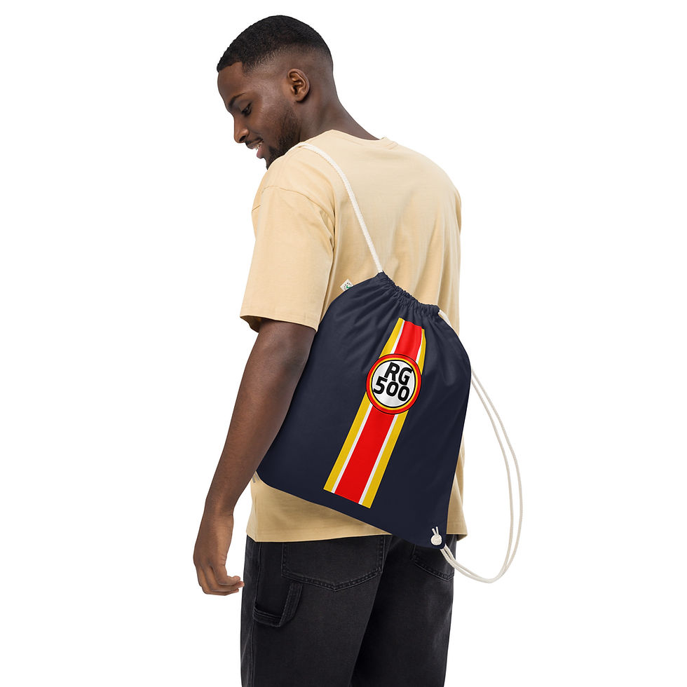 Miniatura: Organic cotton drawstring bag RG2