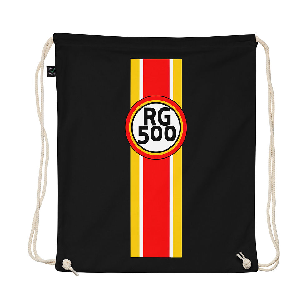 Miniatura: Organic cotton drawstring bag RG2